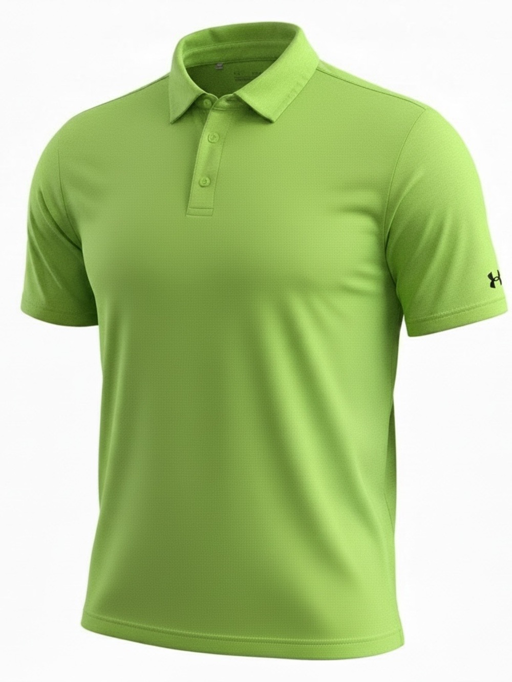 Super Nice 90s y2k style Golf polo Under Armour HeatGear Men's 2XL moisture wick - Picture 1 of 6